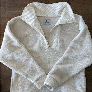 Dudley Stephens Cream Fleece Jacket